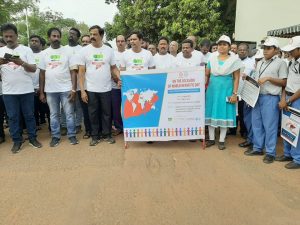 Hepatitis awareness rally organized by Chennai liver foundation