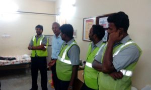 A liver awareness program was conducted by the Chennai liver foundation for ramco system employees