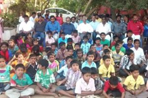 An Image of children from cheiyaar aid trust
